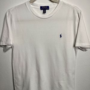 Ralph Lauren Big Boys White t-shirts Large 14-16